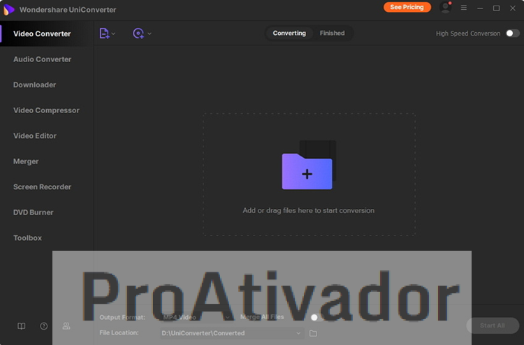 Wondershare UniConverter Crackeado 2026 V17.0.0.418 Baixar