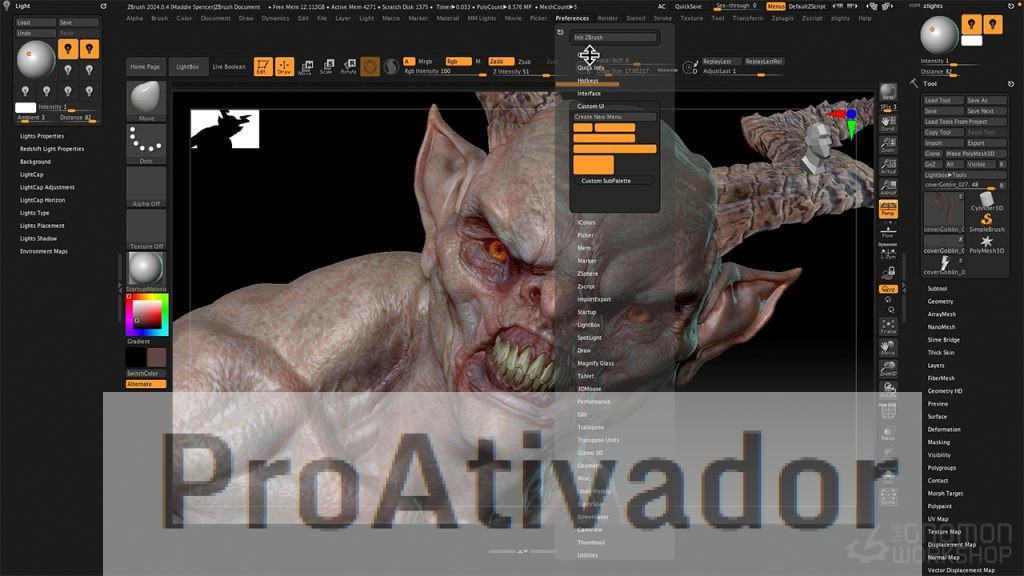 ZBrush Crackeado 2026.0.1 Download BR+PT