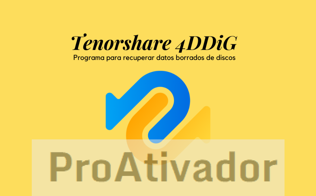 Tenorshare 4DDiG Crackeado 10.6.7.16 Baixar Ativador PT-BR